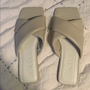 Cream ZARA Flats
